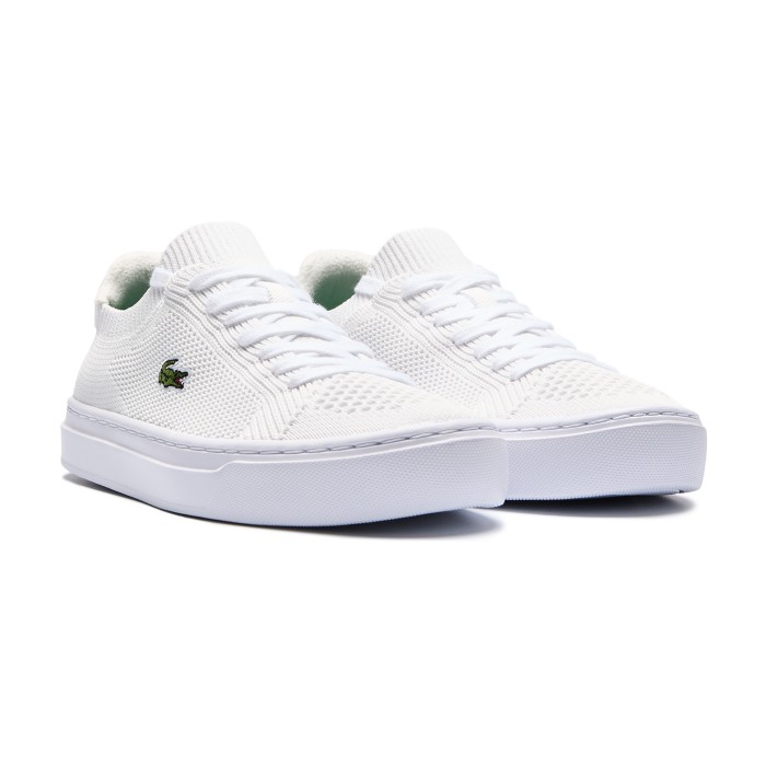 кеды la piquee 2.0 от бренда lacoste вид слева
