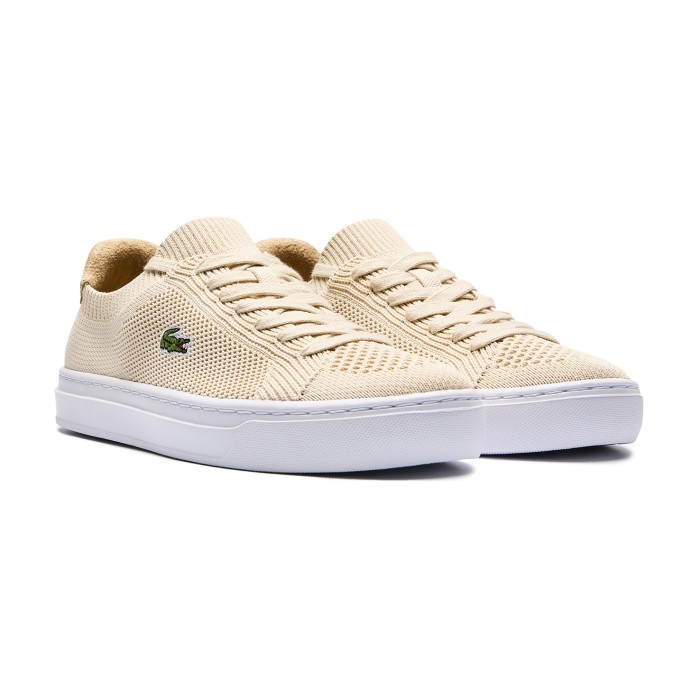 кеды la piquee 2.0 от бренда lacoste вид слева