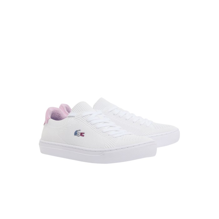 кеды la piquee 2.0 от бренда lacoste вид слева