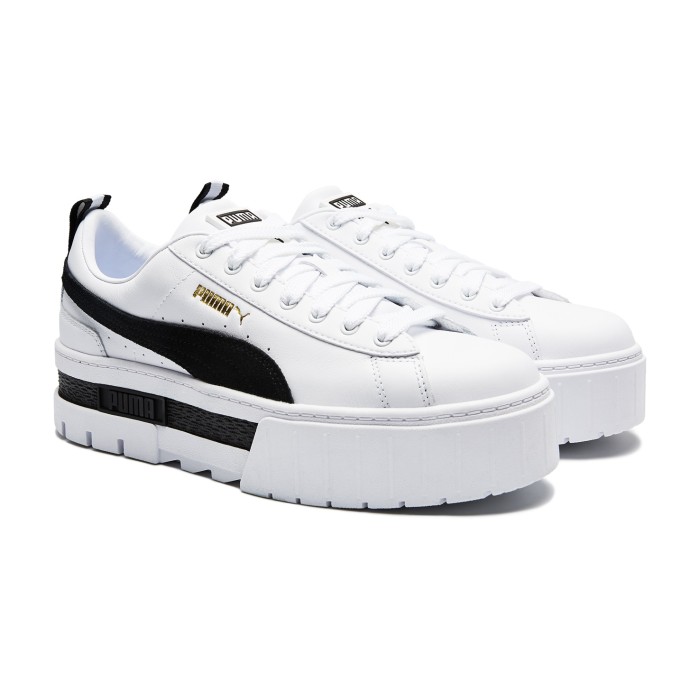 кеды mayze leather от бренда puma вид слева