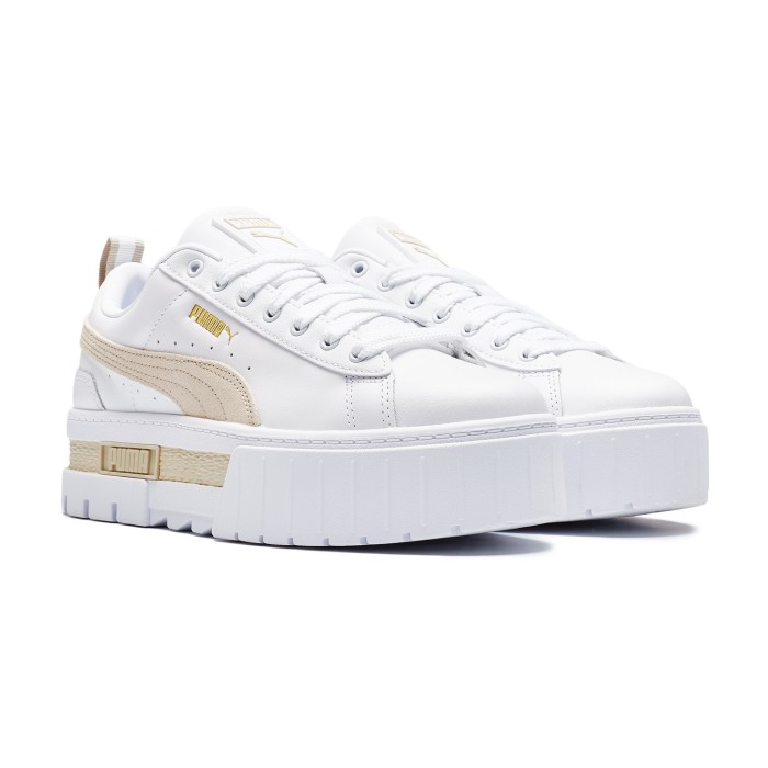 кеды mayze leather от бренда puma вид слева