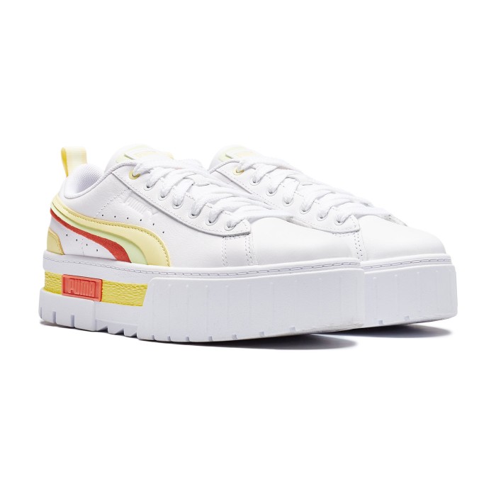 кеды mayze leather от бренда puma вид слева