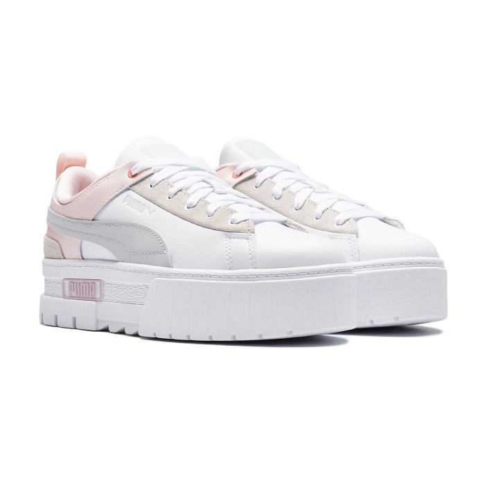кеды mayze leather от бренда puma вид слева