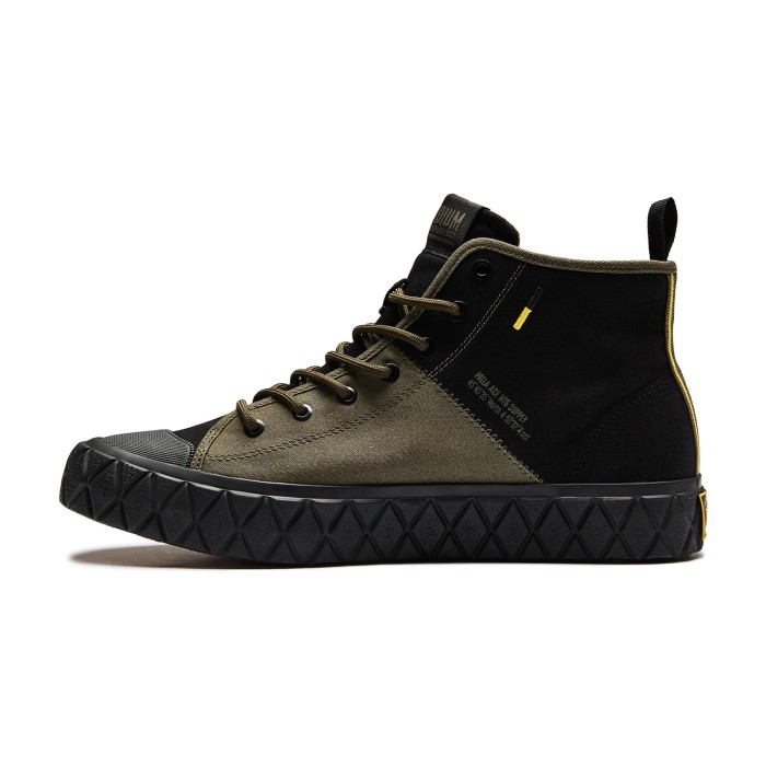 кеды palla ace mid supply из франции вид сбоку