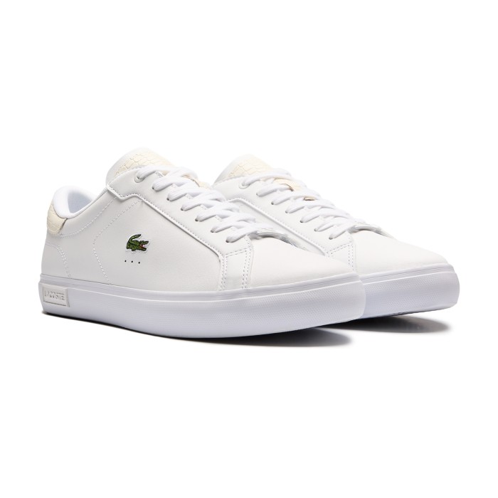 кеды powercourt от бренда lacoste вид слева