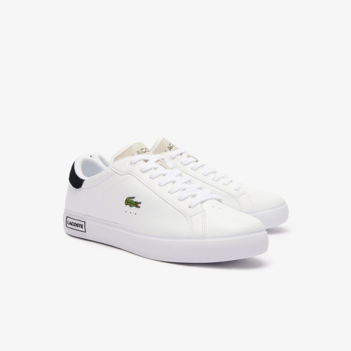 кеды powercourt от бренда lacoste вид слева