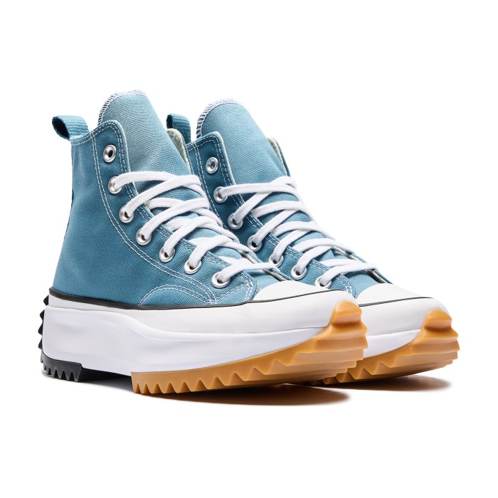 кеды run star hike от бренда converse вид слева