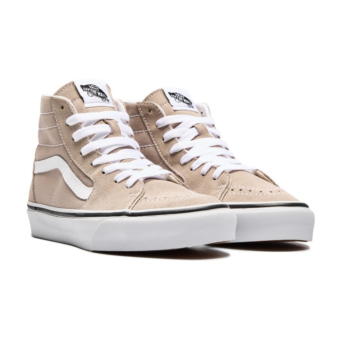 кеды sk8-hi tapered от известного бренда вид слева