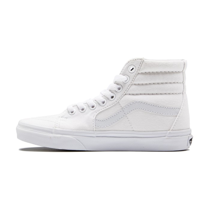 кеды sk8-hi - качественный продукт вид сбоку