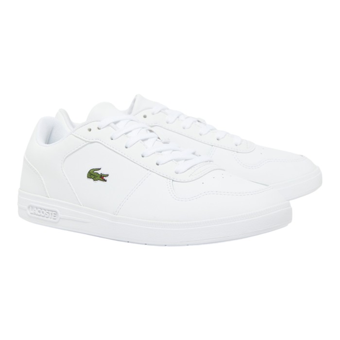 кеды t-base от бренда lacoste вид слева