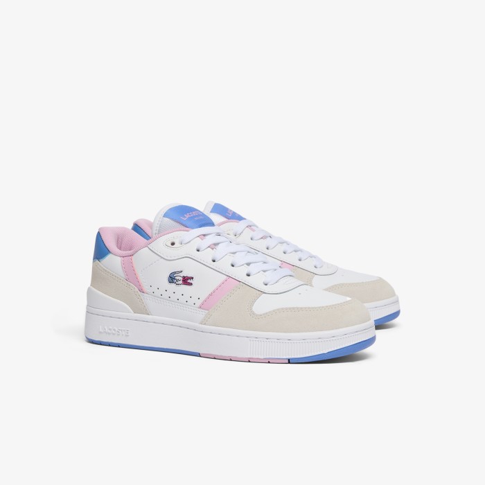 кеды t-clip set от бренда lacoste вид слева