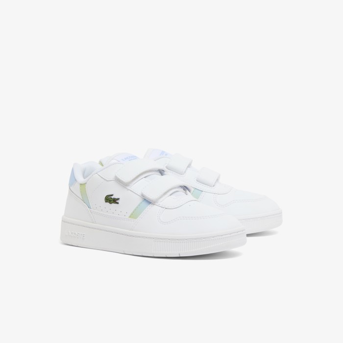 кеды t-clip set от бренда lacoste вид слева