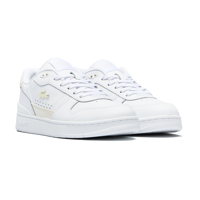 кеды t-clip set от бренда lacoste вид слева