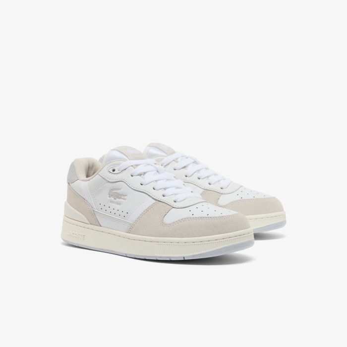 кеды t-clip set от бренда lacoste вид слева