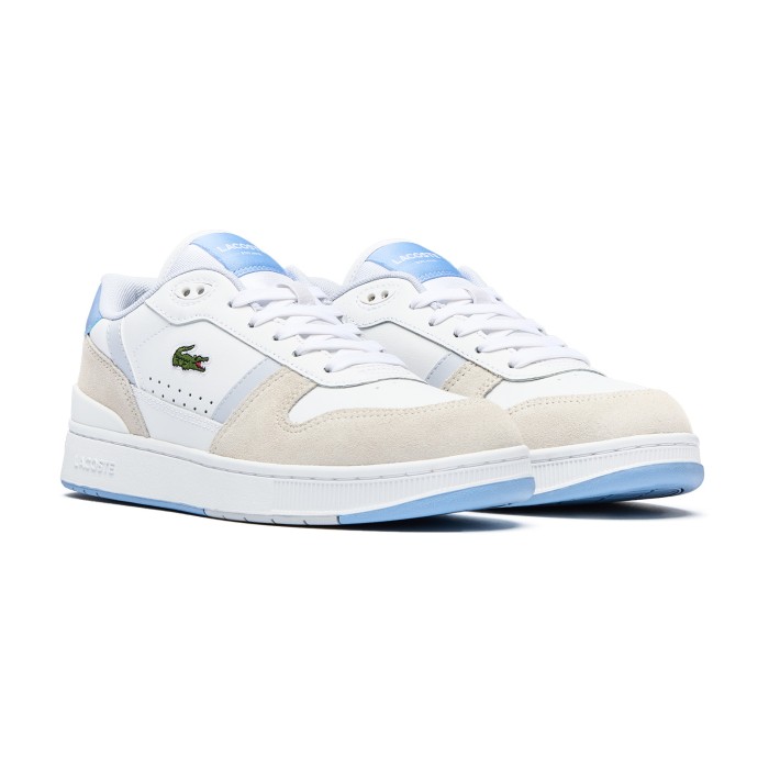 кеды t-clip set от бренда lacoste вид слева