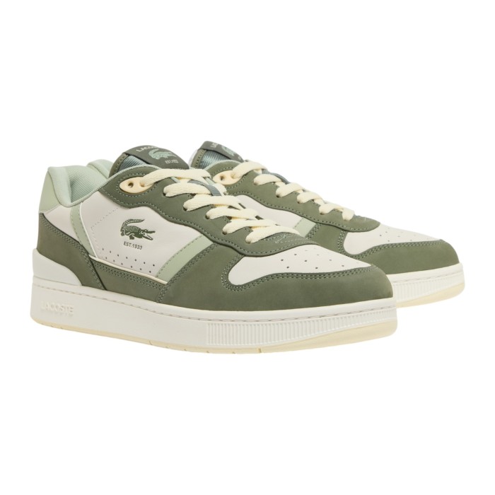 кеды t-clip set от бренда lacoste вид слева