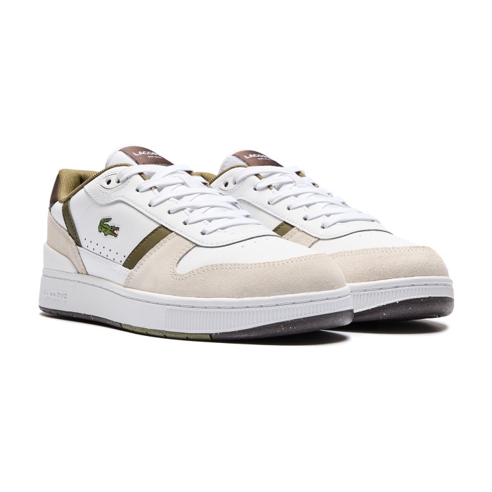кеды t-clip set от бренда lacoste вид слева