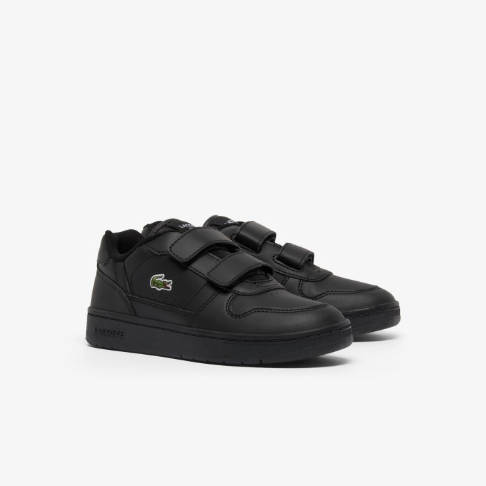 кеды t-clip set от бренда lacoste вид слева