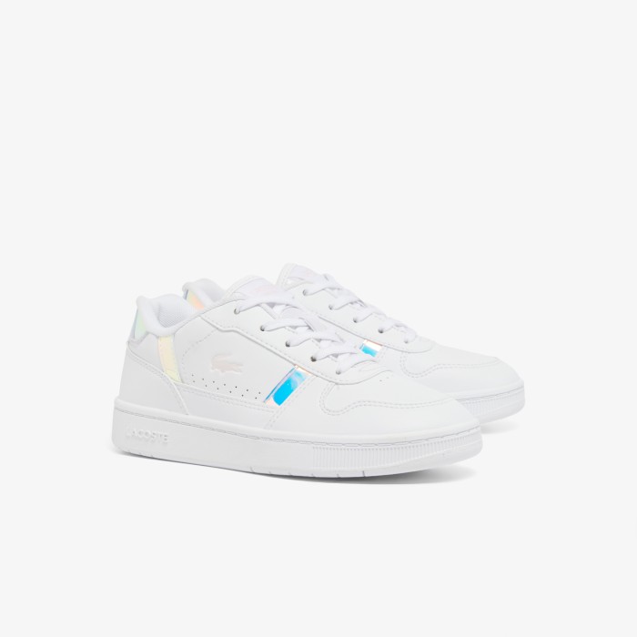 кеды t-clip set от бренда lacoste вид слева