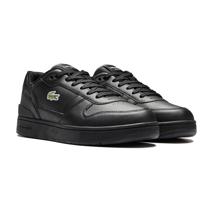 кеды t-clip set от бренда lacoste вид слева