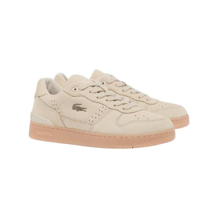 кеды t-clip set от бренда lacoste вид слева