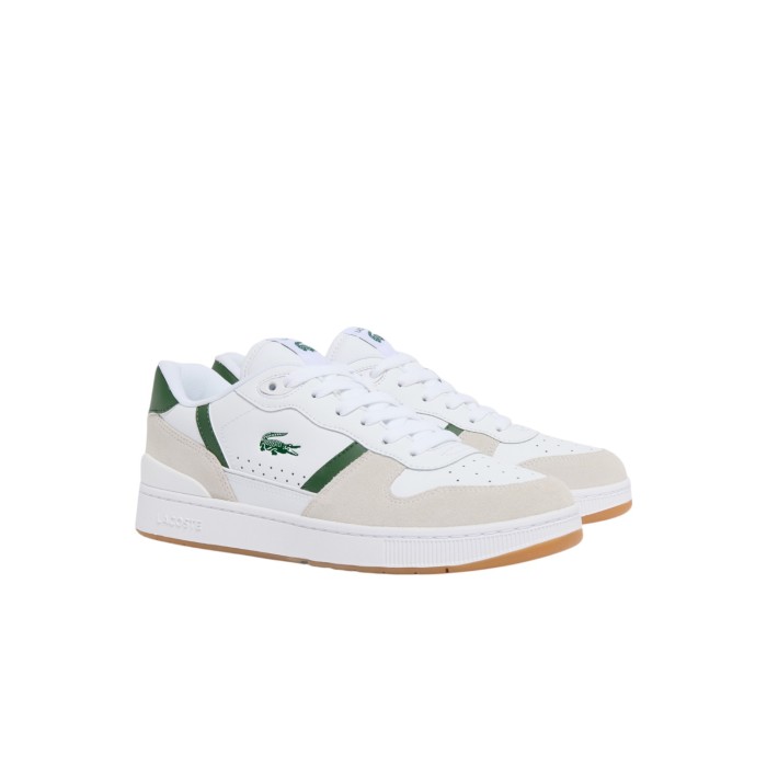 кеды t-clip set от бренда lacoste вид слева