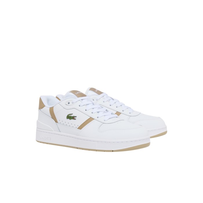 кеды t-clip set от бренда lacoste вид слева