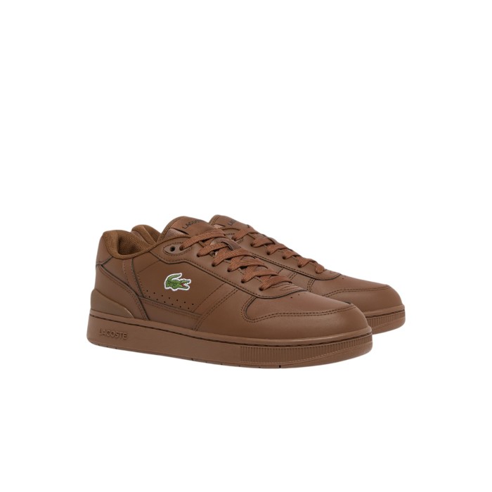кеды t-clip set от бренда lacoste вид слева