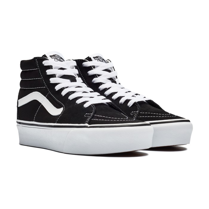 кеды ua sk8-hi platform 2.0 от известного бренда вид слева