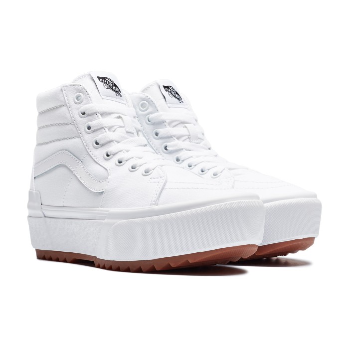 кеды ua sk8-hi stacked от известного бренда вид слева