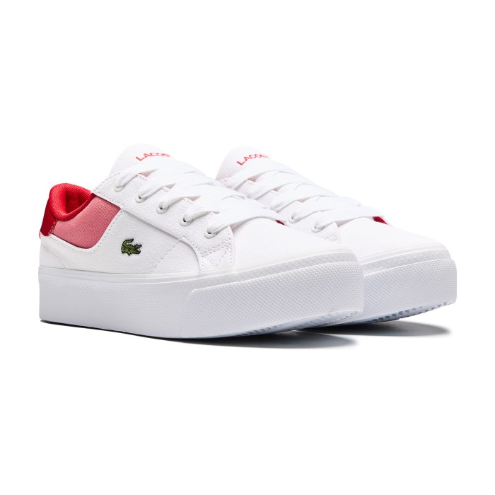 кеды ziane platform от бренда lacoste вид слева
