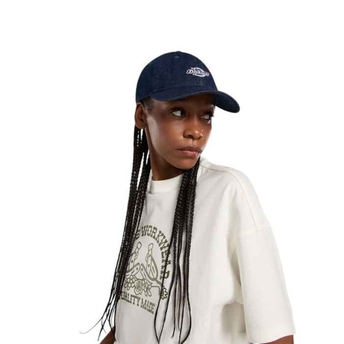 кепка denim dad cap - качественный продукт вид сбоку