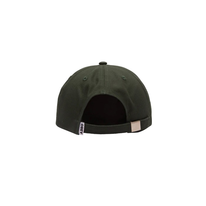 кепка icon patch panel strapback от бренда obey вид слева