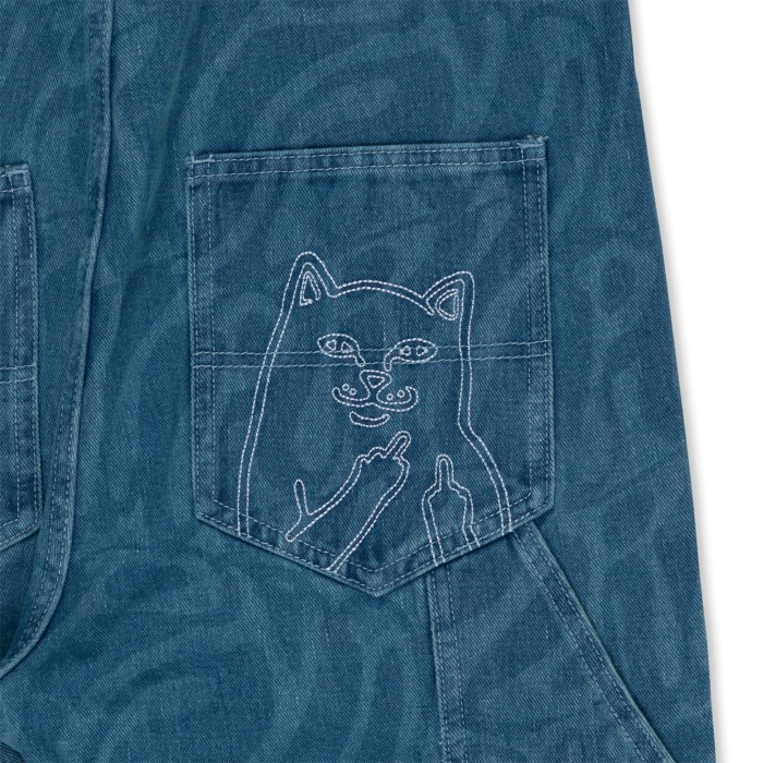 комбинезон wilshire denim overalls - качественный продукт вид сбоку