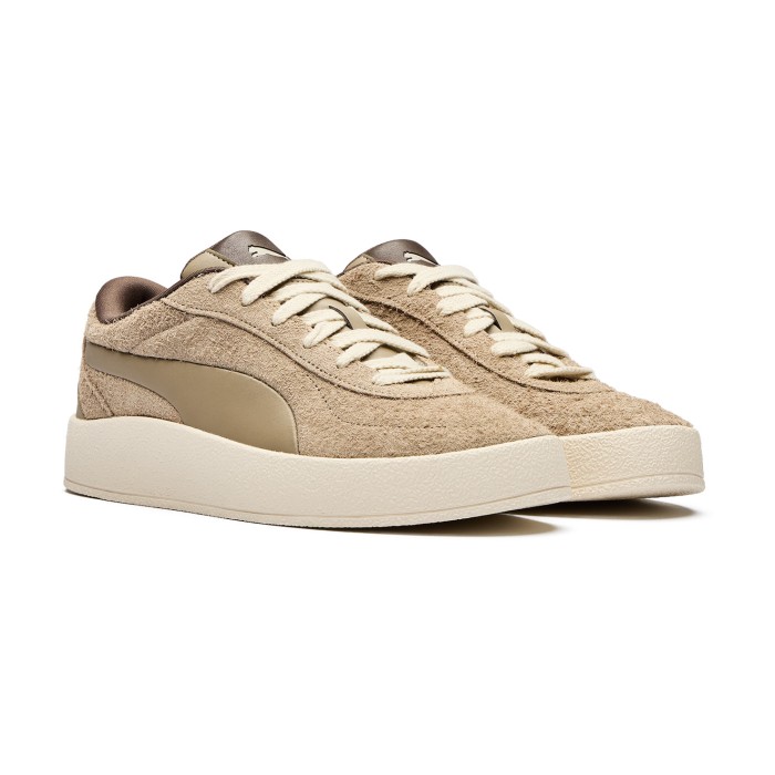кроссовки ca luxe fuzzy от бренда puma вид слева