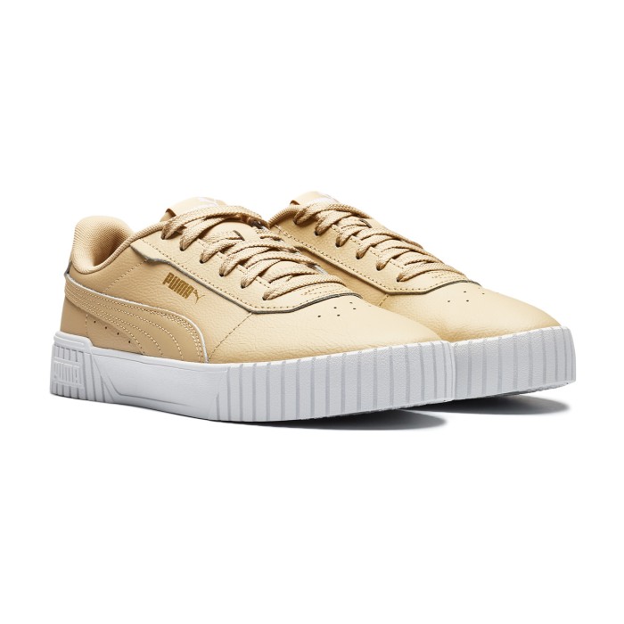 кроссовки carina 2.0 sand dune от бренда puma вид слева