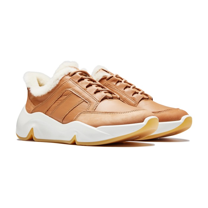кроссовки chunky sneaker от бренда ecco вид слева