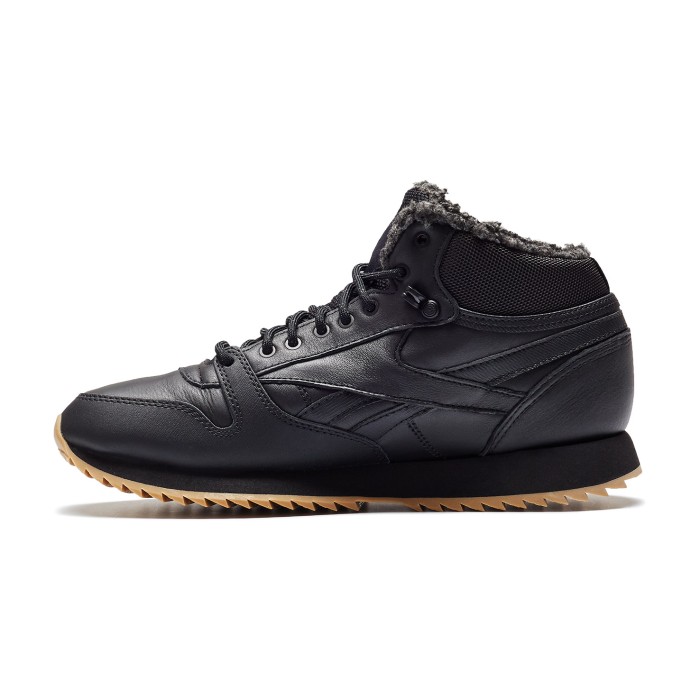кроссовки classic leather mid из америки вид сбоку