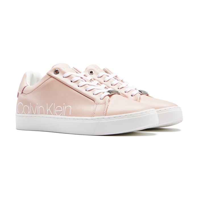 кроссовки cupsole laceup от бренда calvin klein вид слева
