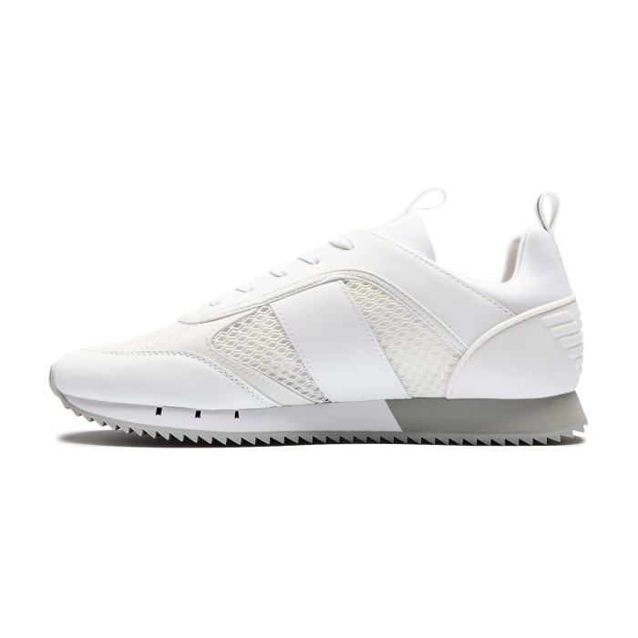 кроссовки ea7 sneakers из италии вид сбоку