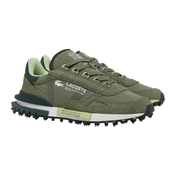 кроссовки elite active от бренда lacoste вид слева