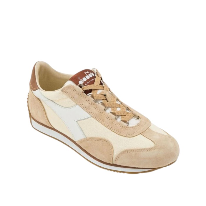 кроссовки equipe h canvas stone wash от бренда diadora вид слева
