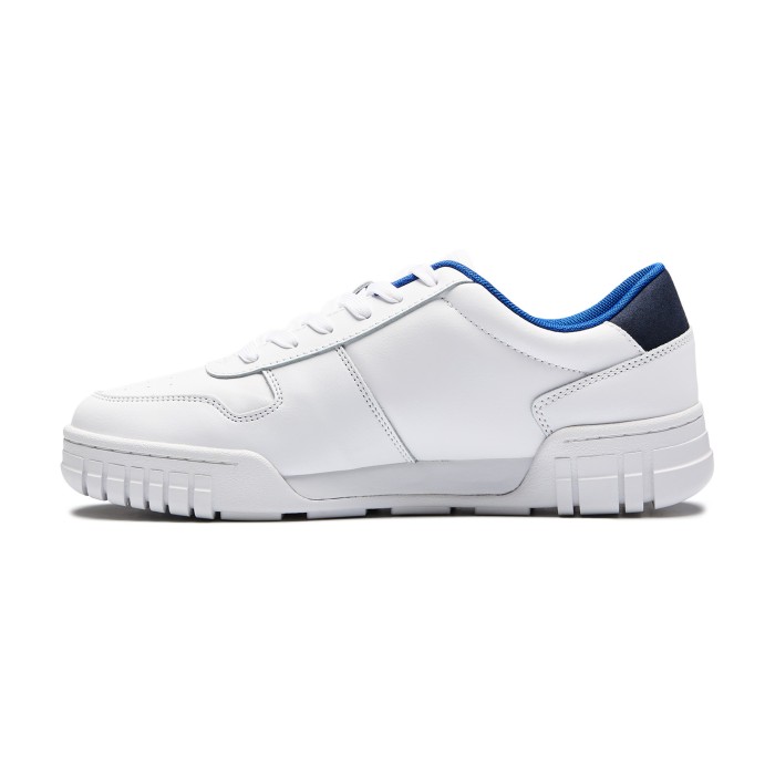 кроссовки essential leather cupsole из америки вид сбоку