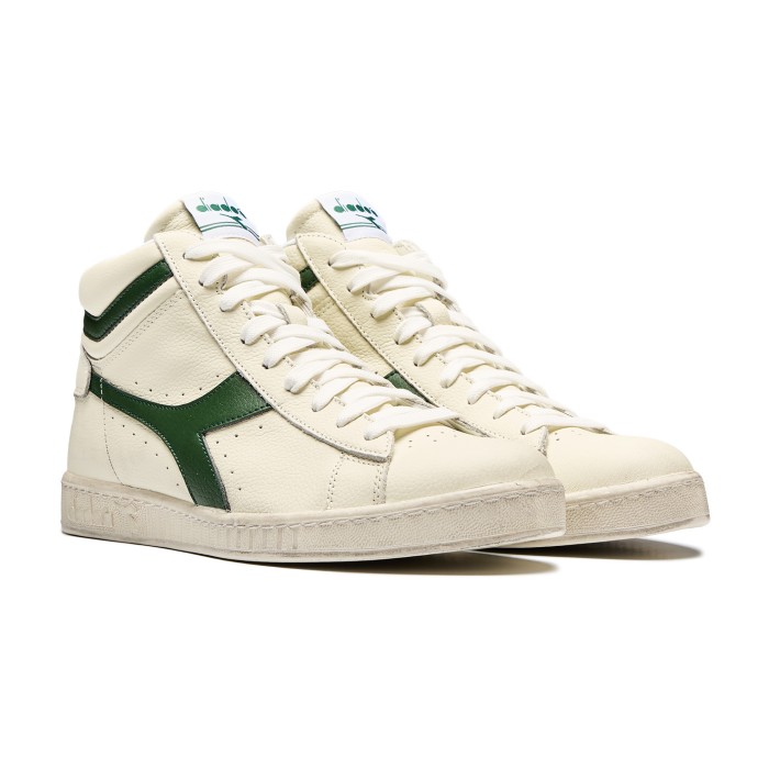 кроссовки game l high waxed от бренда diadora вид слева