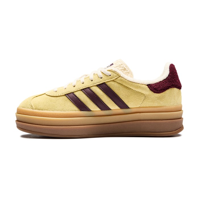 кроссовки gazelle bold из америки вид сбоку