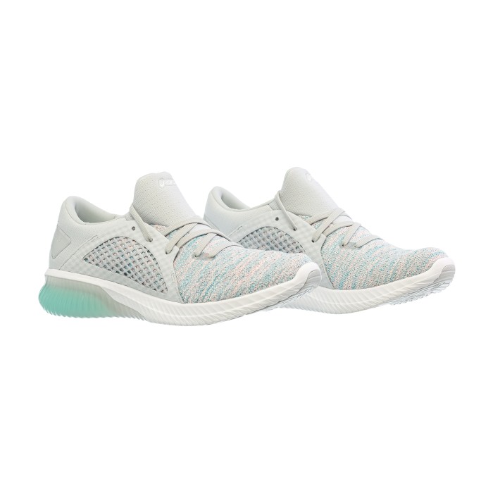 кроссовки gel-kenun knit от бренда asics вид слева