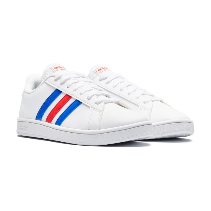 кроссовки grand court base от бренда adidas вид слева