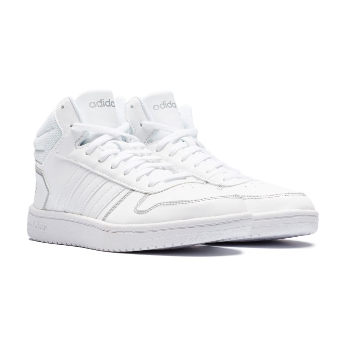 кроссовки hoops 2.0 mid от бренда adidas вид слева