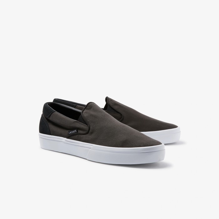 кроссовки jump serve slip on от бренда lacoste вид слева