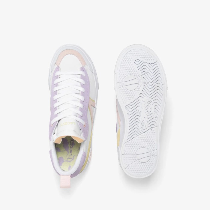 кроссовки l004 platform от бренда lacoste вид слева